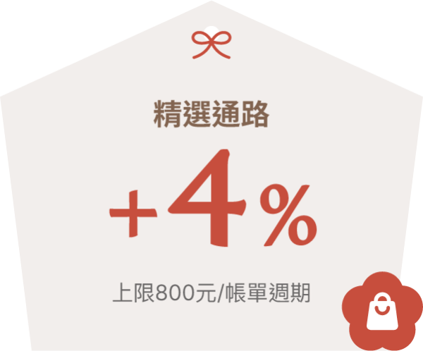 精選通路 +4%