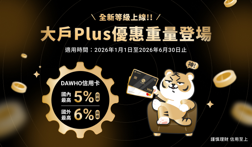 大戶Plus優惠重量登場