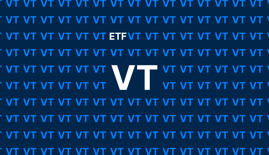 VT：Vanguard 全世界股票 ETF 一檔投資全球的 ETF